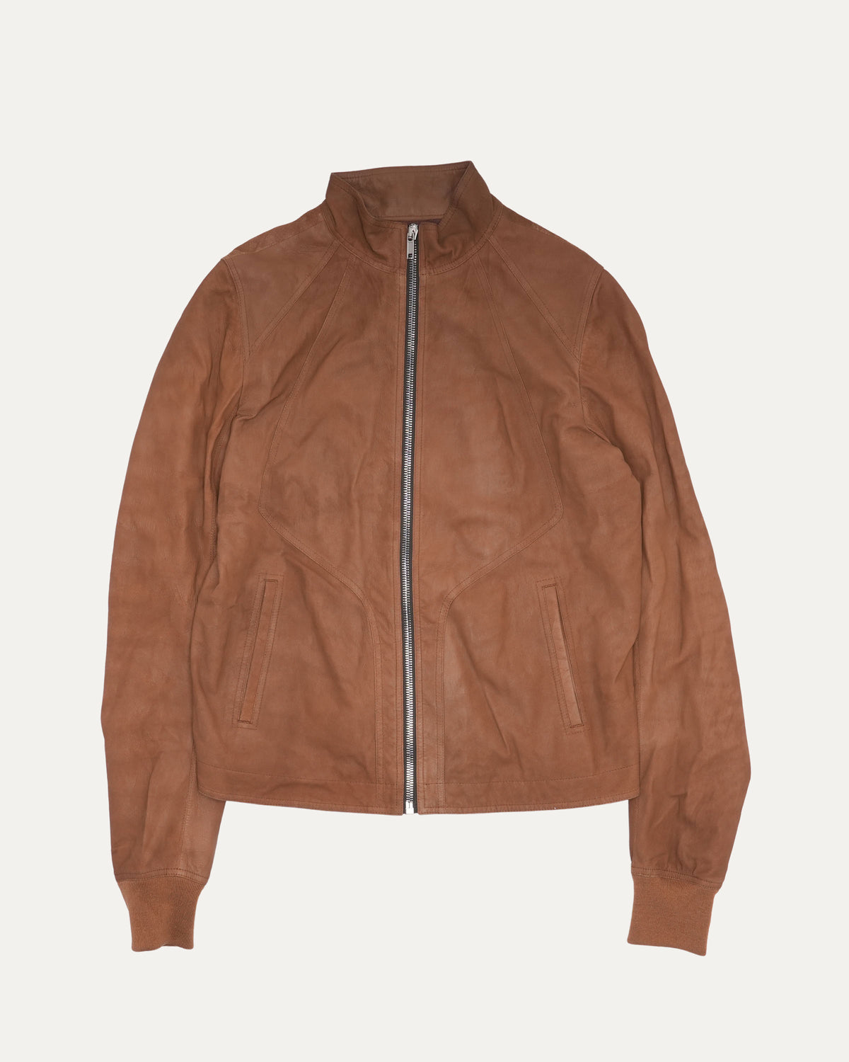 SS21 Phlegathon Lamb Leather Mollino Jacket