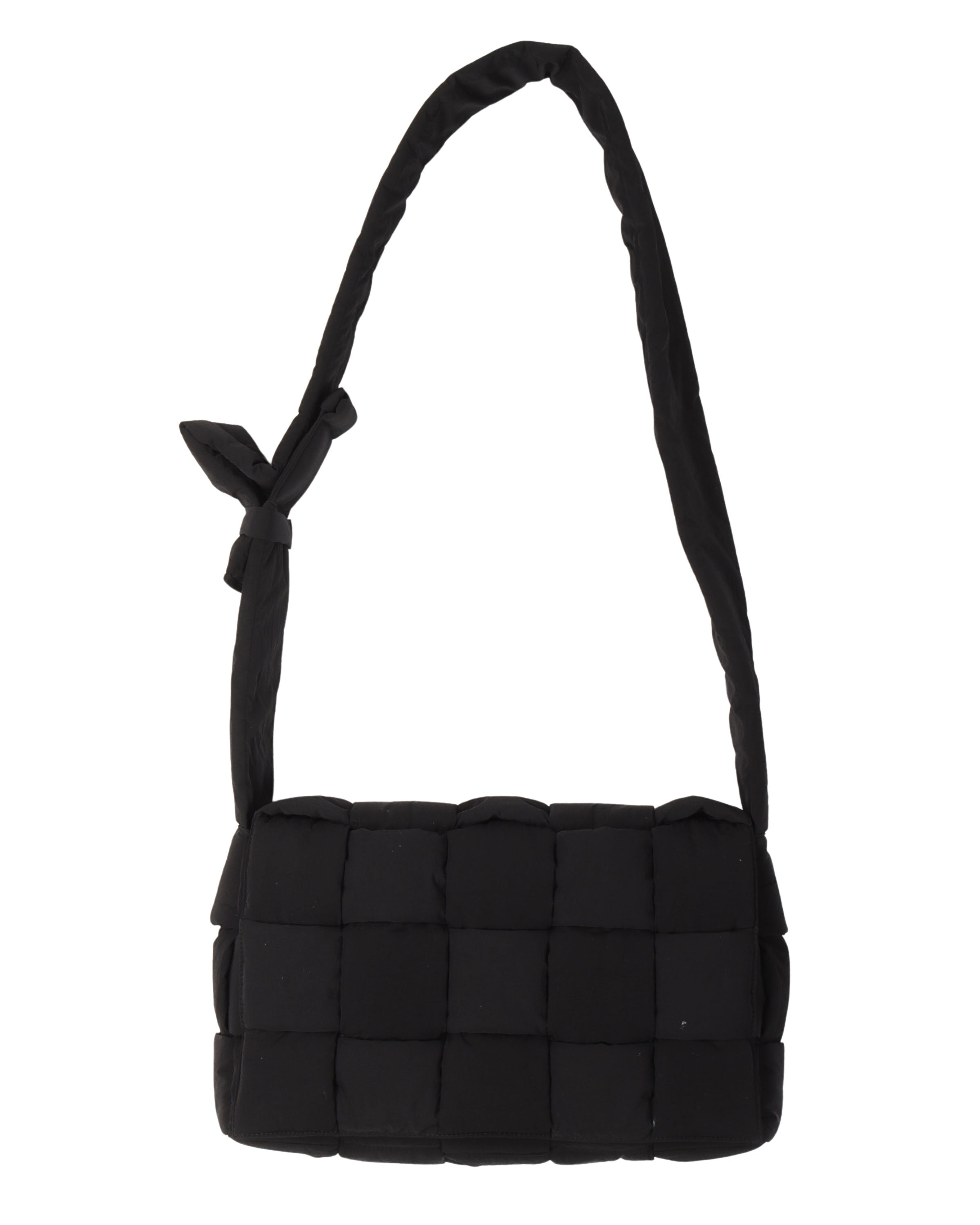 Nylon Crossbody Intrecciato Casette Bag