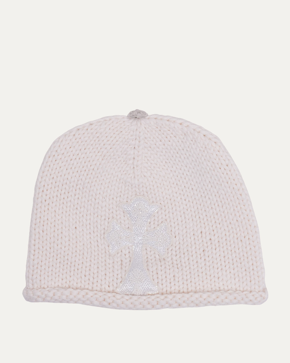 Beaded Cross Beanie