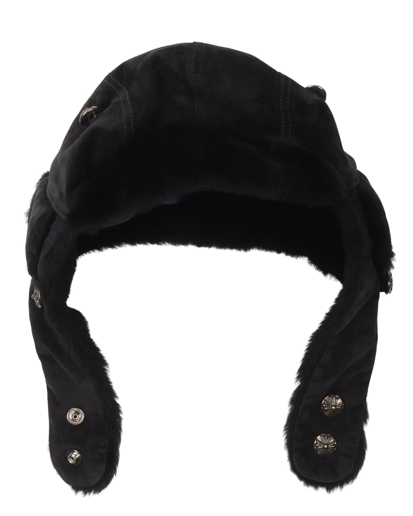 Suede Leather Trapper Hat