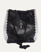 Dagger Embellished Bucket Bag