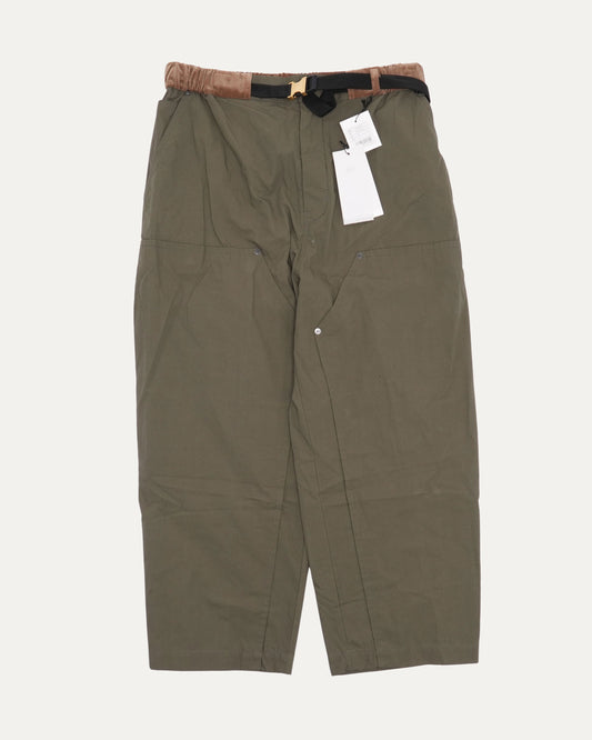 Belted Double Knee Pants