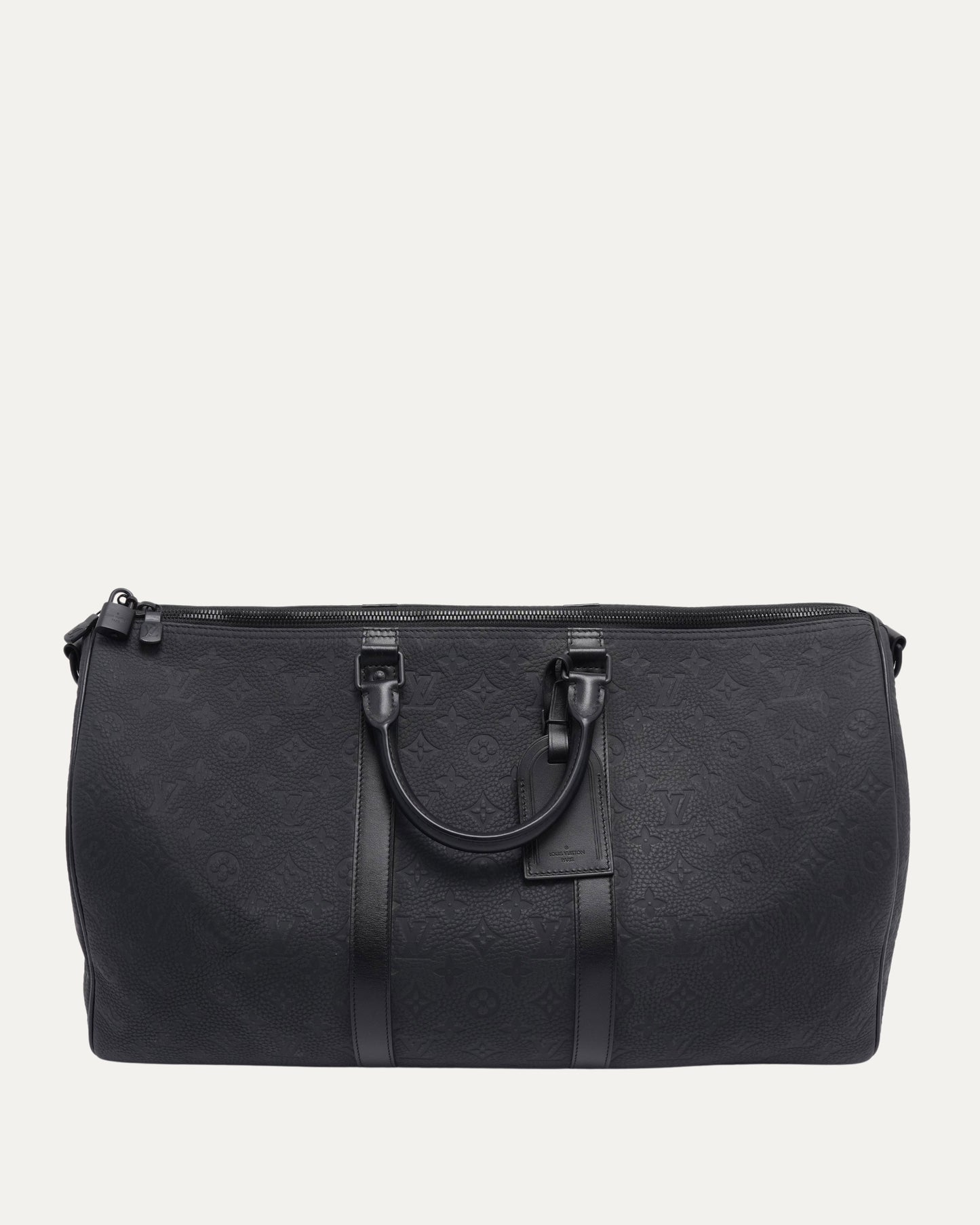 Debossed Monogram Keepall Bandoulière 50