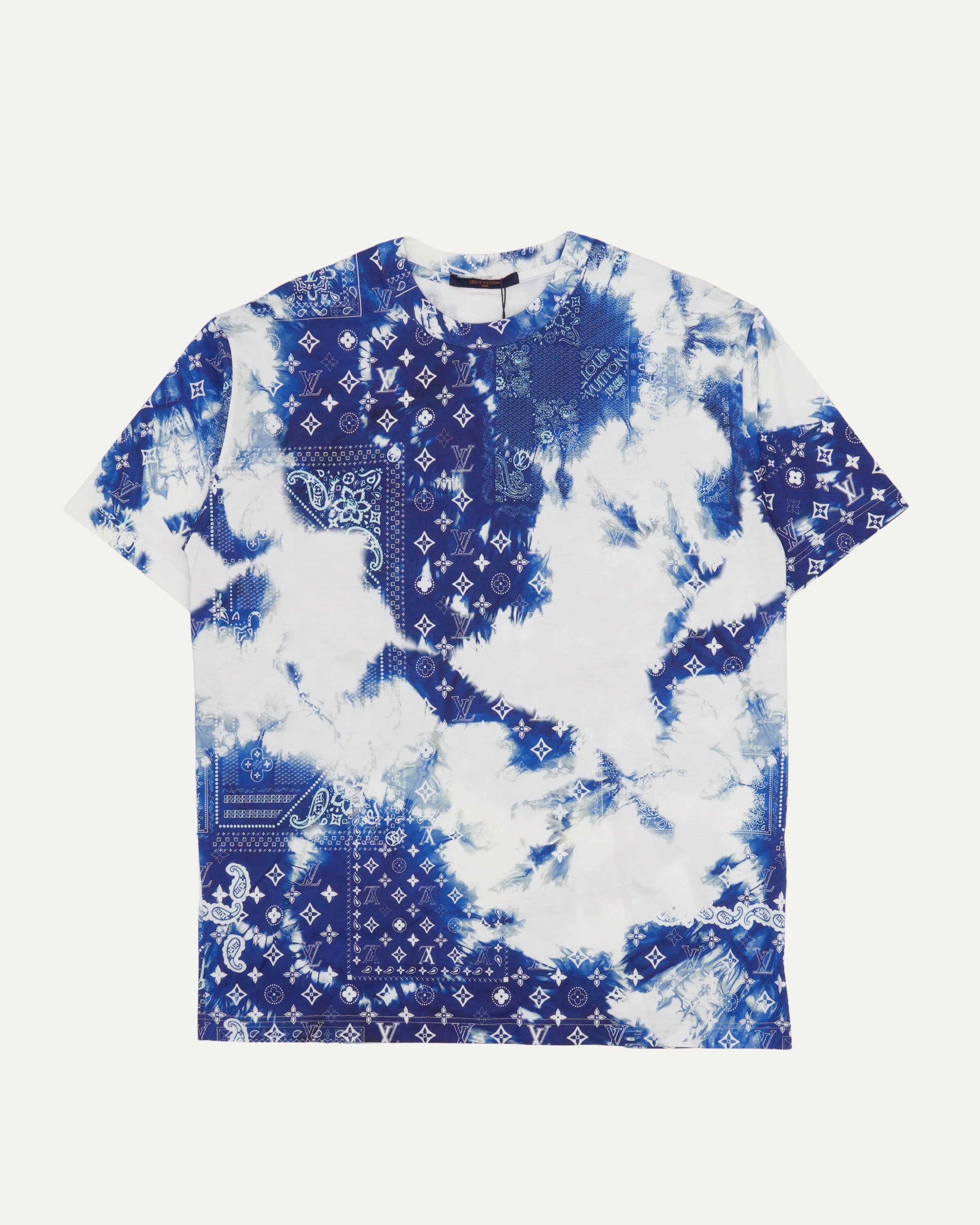 Louis Vuitton Watercolor Monogram Bandana T-Shirt – Justin Reed