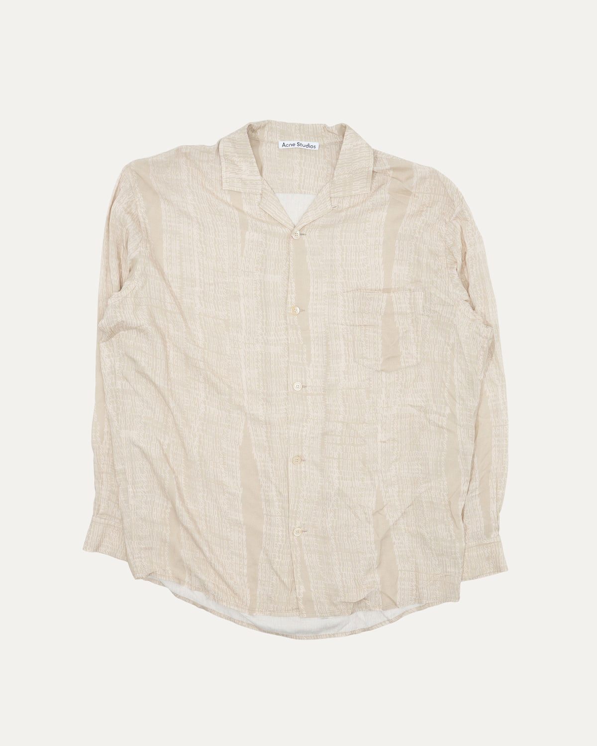 All Over Print Logo Shirt