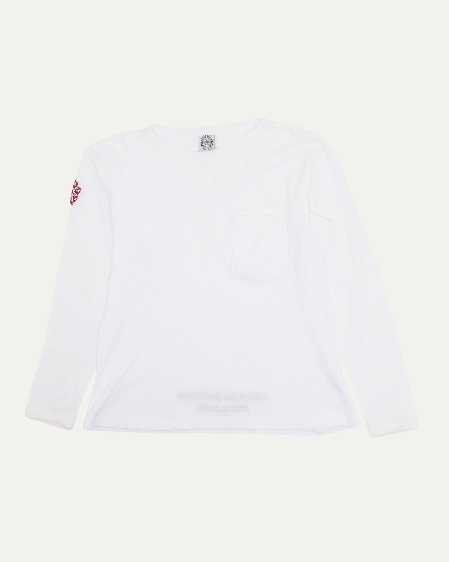 Embroidered Vine Dagger Long Sleeve Thermal T-Shirt