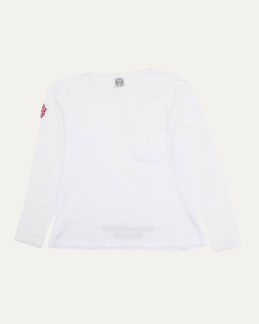 Embroidered Vine Dagger Long Sleeve Thermal T-Shirt