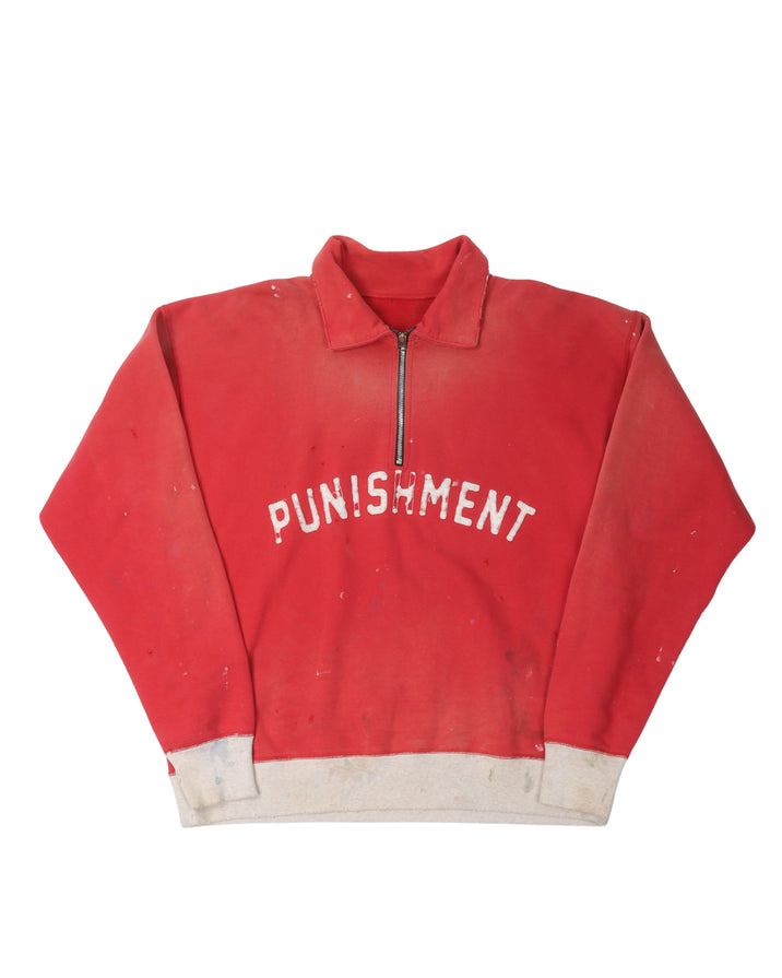 Punishment Half-Zip Sweatshirt