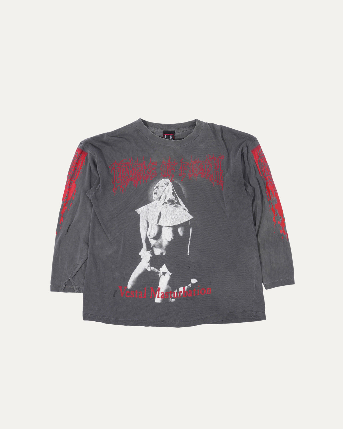 Vintage Cradle of Filth Vestal Masturbation T-Shirt – Justin Reed