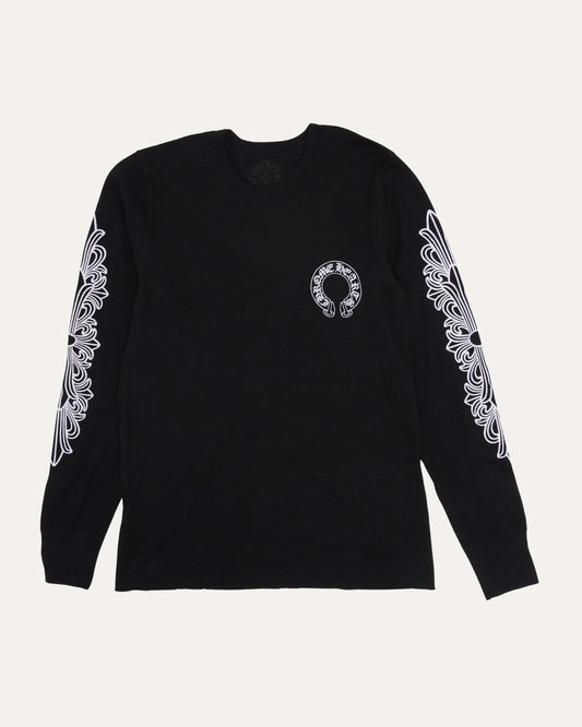 Horseshoe Logo Thermal Long Sleeve T-Shirt