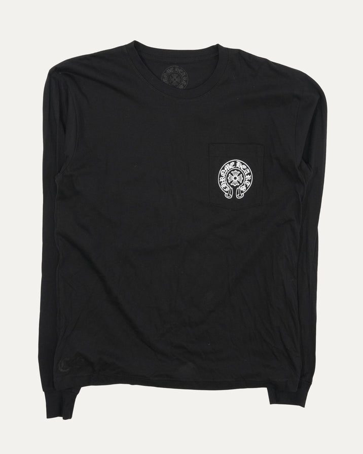 Paris Long Sleeve Pocket T-Shirt