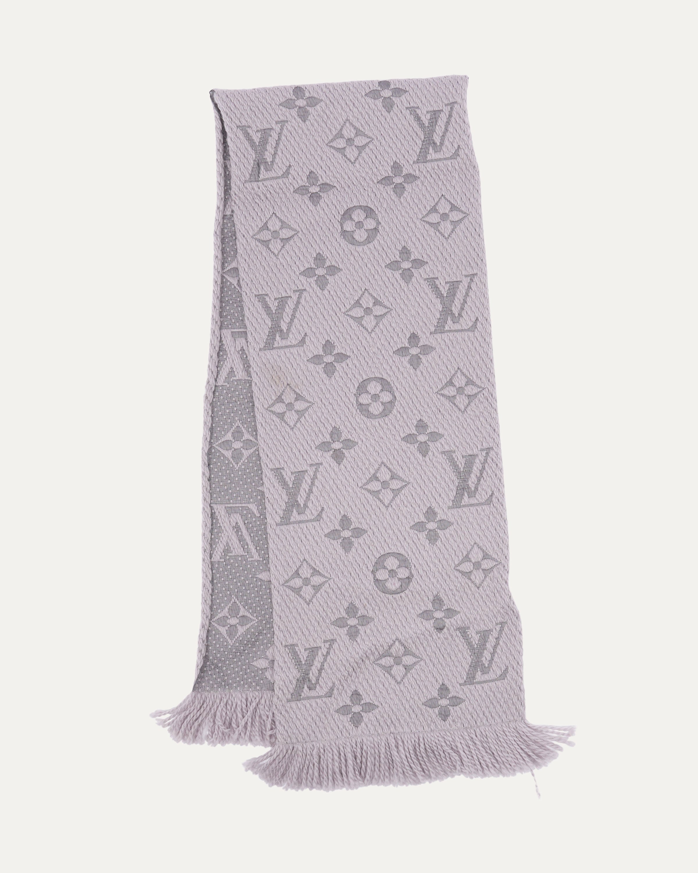 Jacquard Monogram Scarf