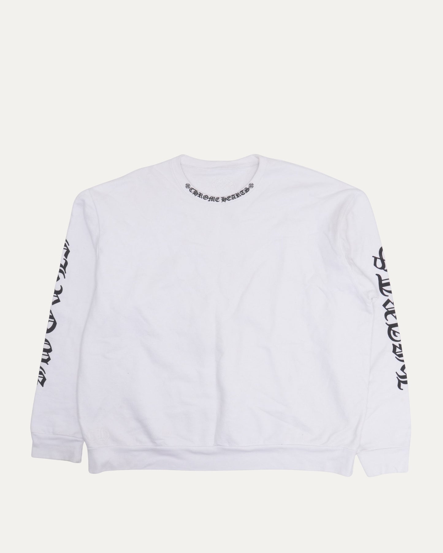 Neck Logo Crewneck Sweatshirt
