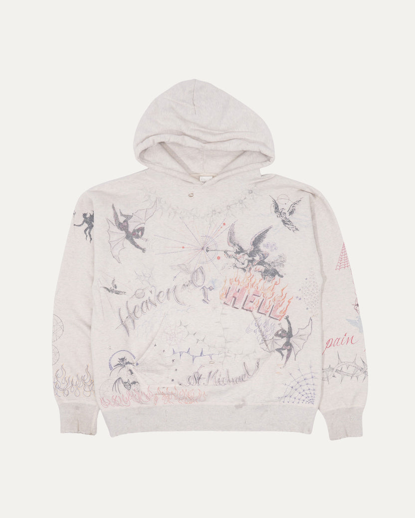 Heaven Or Hell Graffiti Hoodie