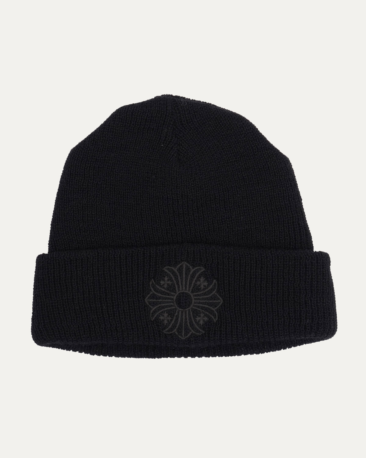 Embroidered Plus Cross Beanie