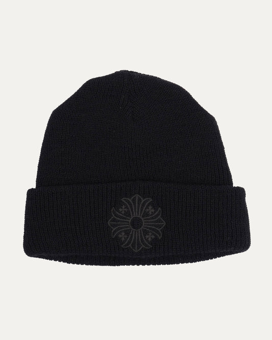 Embroidered Plus Cross Beanie