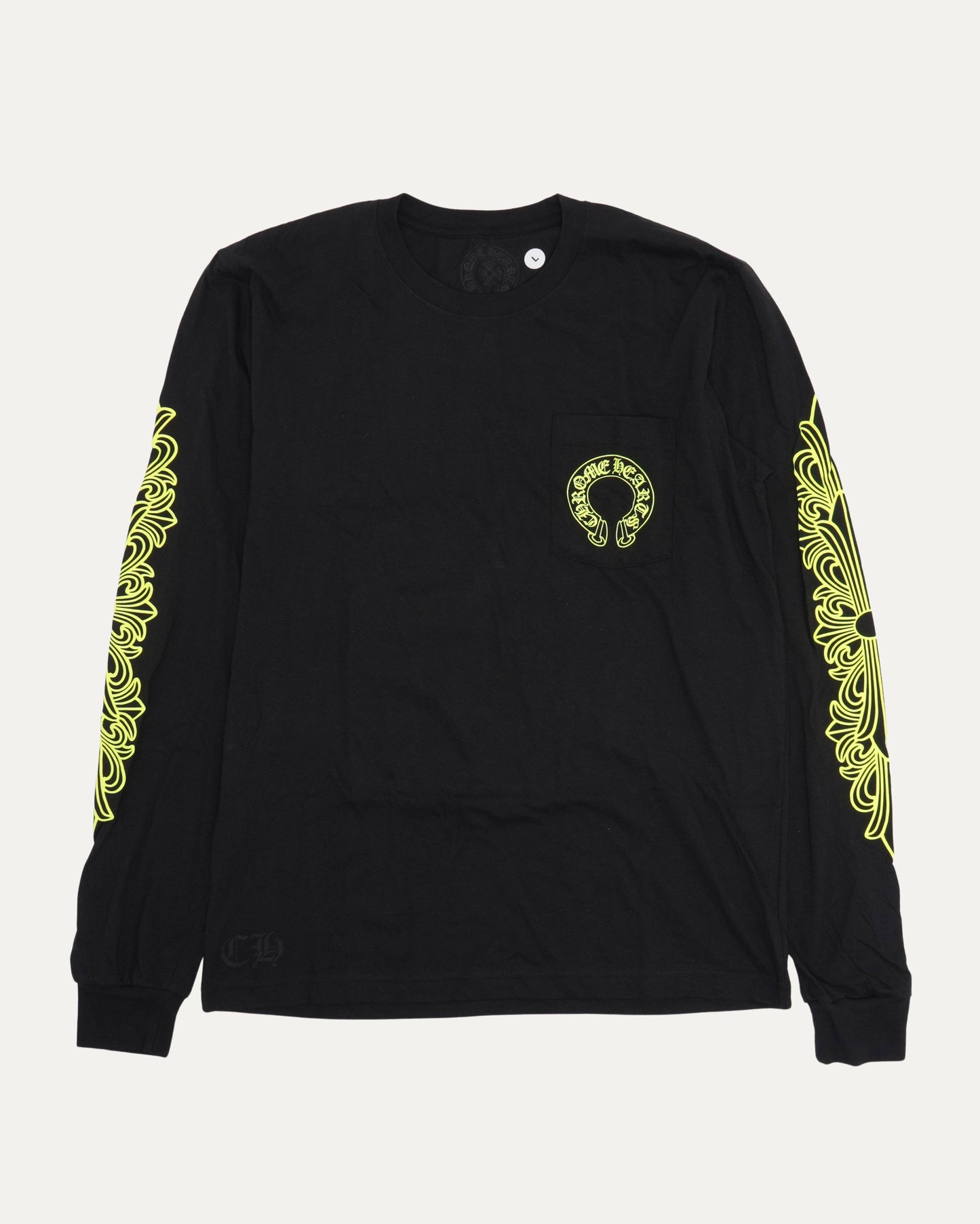 Horseshoe Logo Long Sleeve Pocket T-Shirt