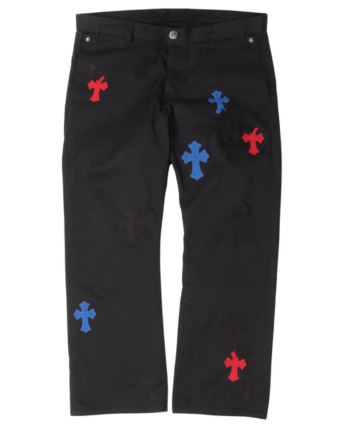Chrome Hearts Multicolor Cross Patch Chino Pants – Justin Reed