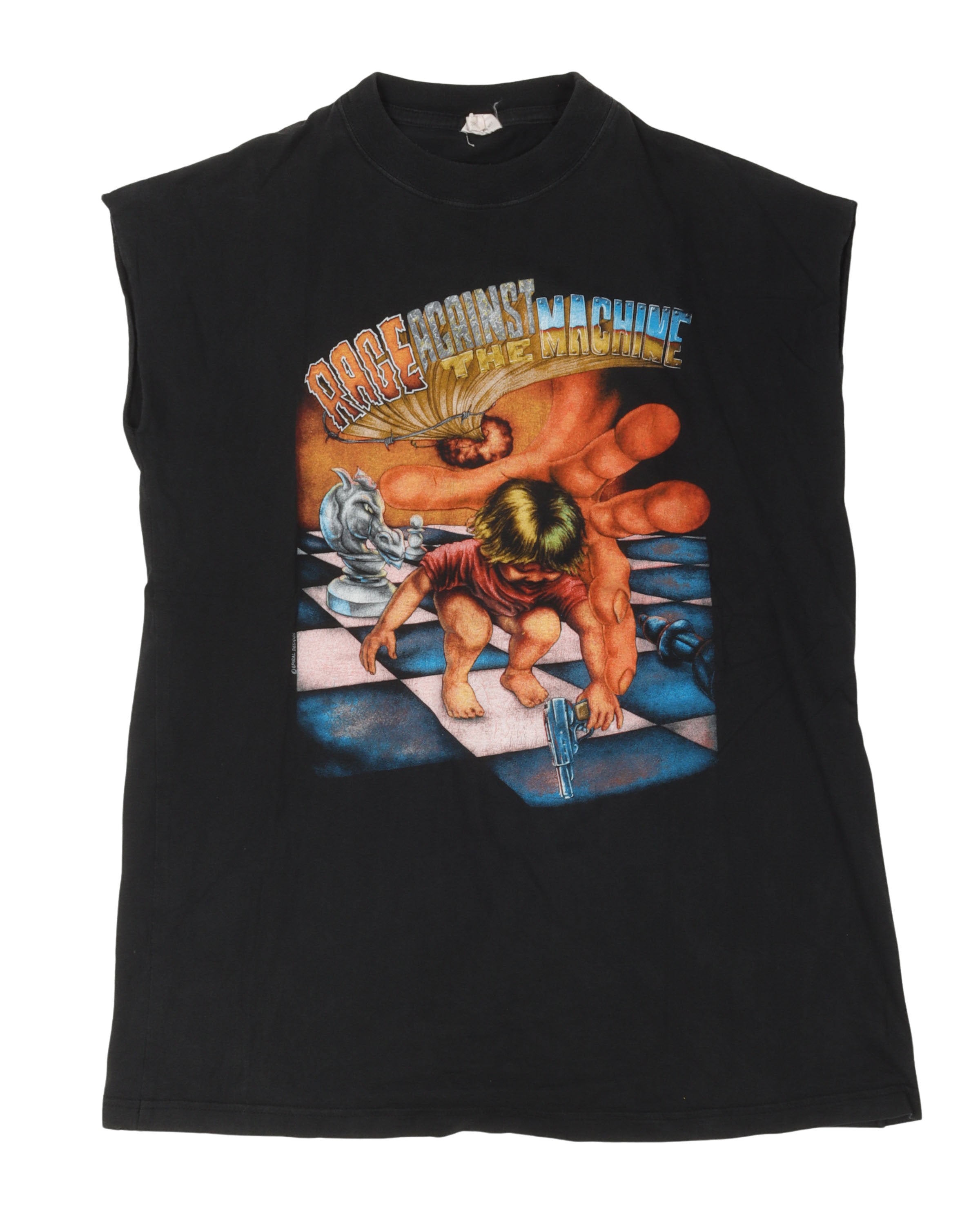 HeyRusty Maglietta Uomo Rage Against The Machine – Logo Band Pride – Taglia L – Nero – Ufficiale