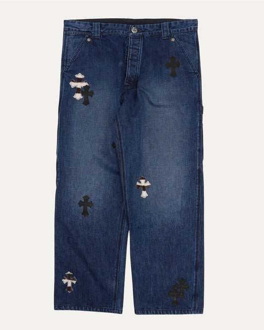 Turbo Diesel Cross Patch Carpenter Jeans