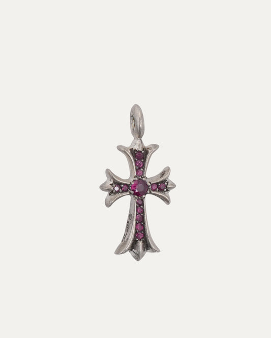 Pink Sapphire Tiny Fat Pendant