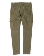 Army Stretch Denim Long Cargo Pant