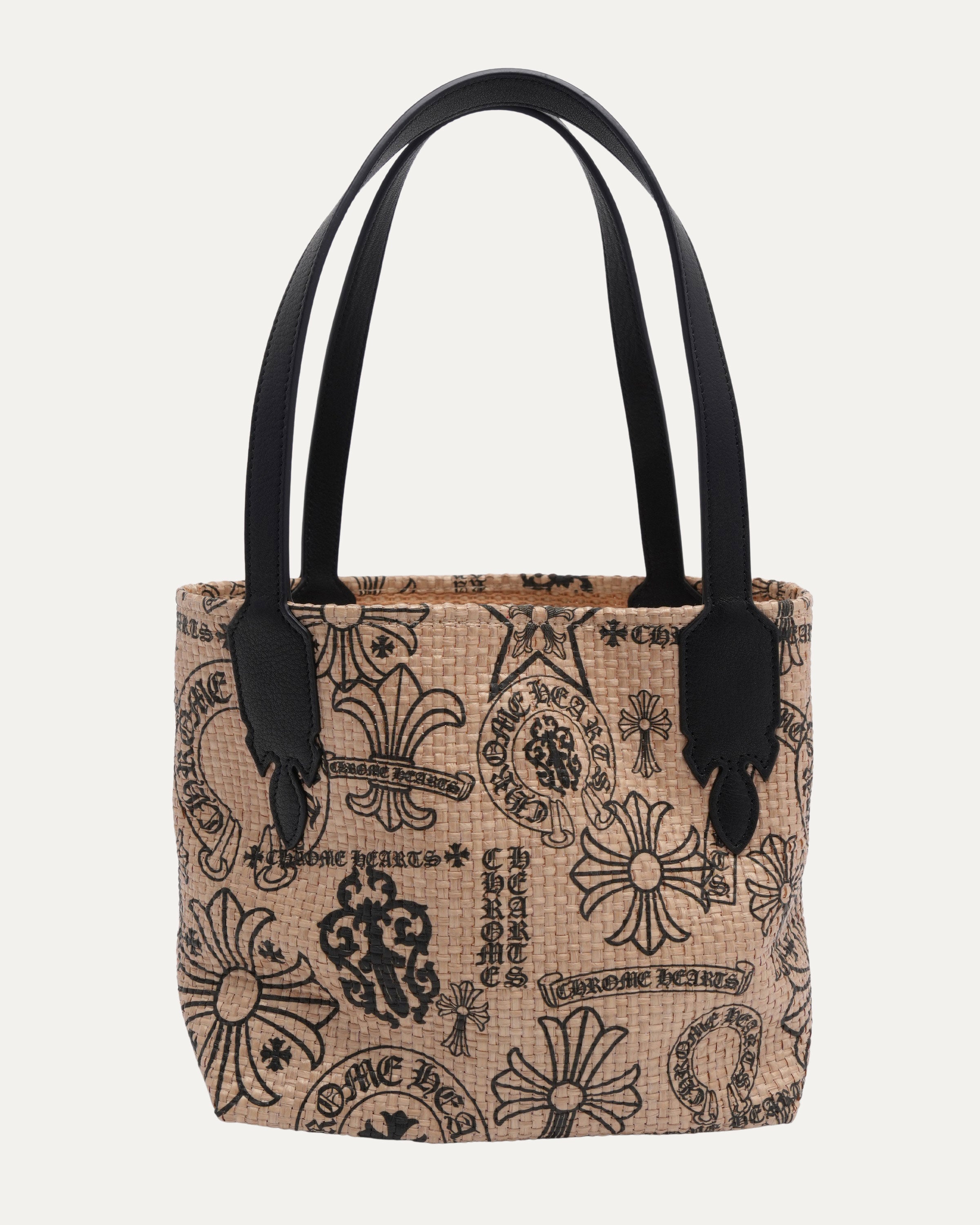 rrrii★ 【Chrome Hearts】新品ビーチバッグスモールサイズ Chrome Hearts Small Straw Beach Bag – Justin Reed