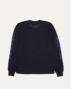 Neck Logo Long Sleeve Pocket T-Shirt