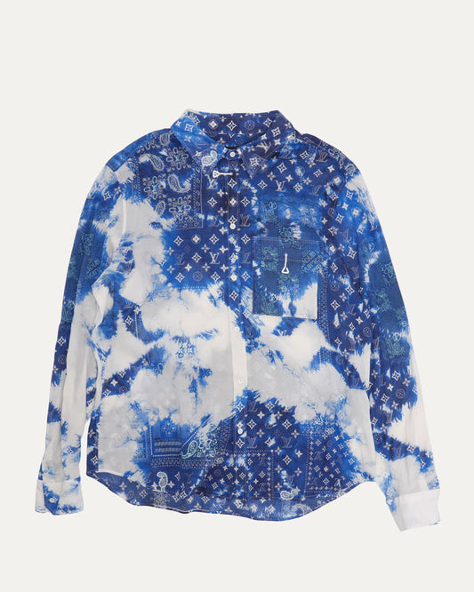 Watercolor Bandana Monogram Shirt