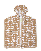 Terry Cloth Monogram Poncho