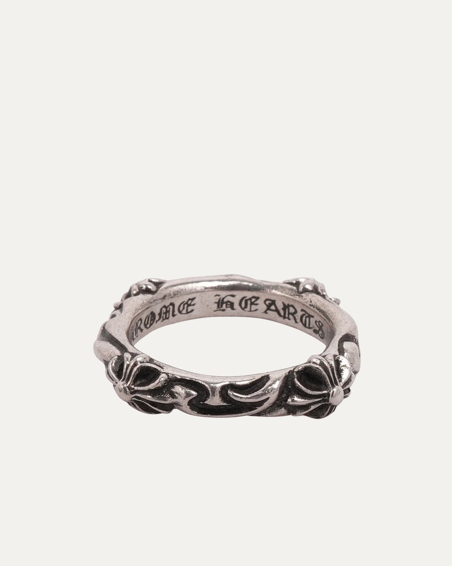 Plus Cross Scroll Ring
