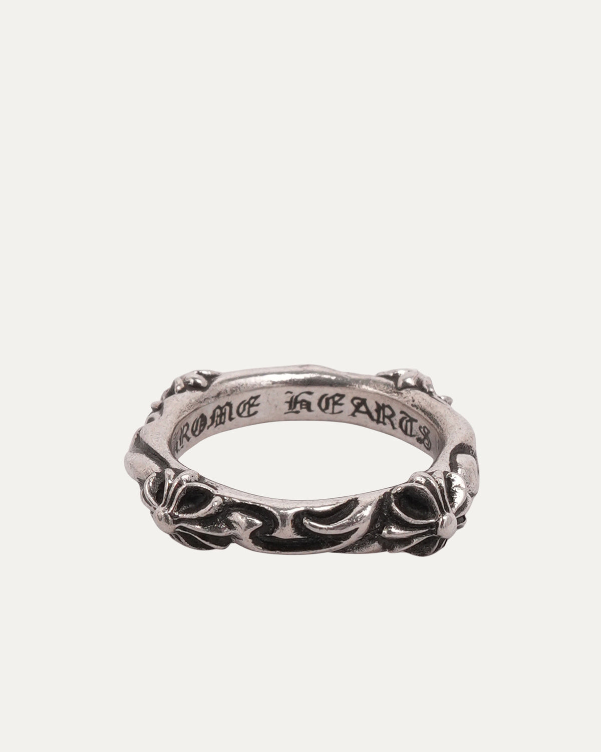 Plus Cross Scroll Ring