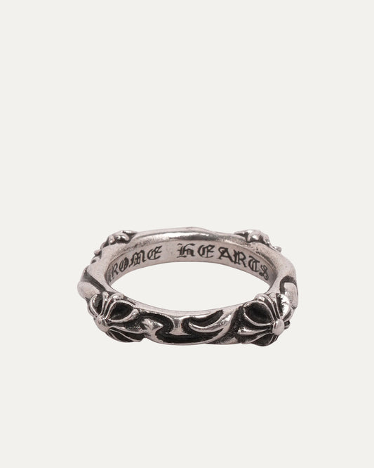 Plus Cross Scroll Ring