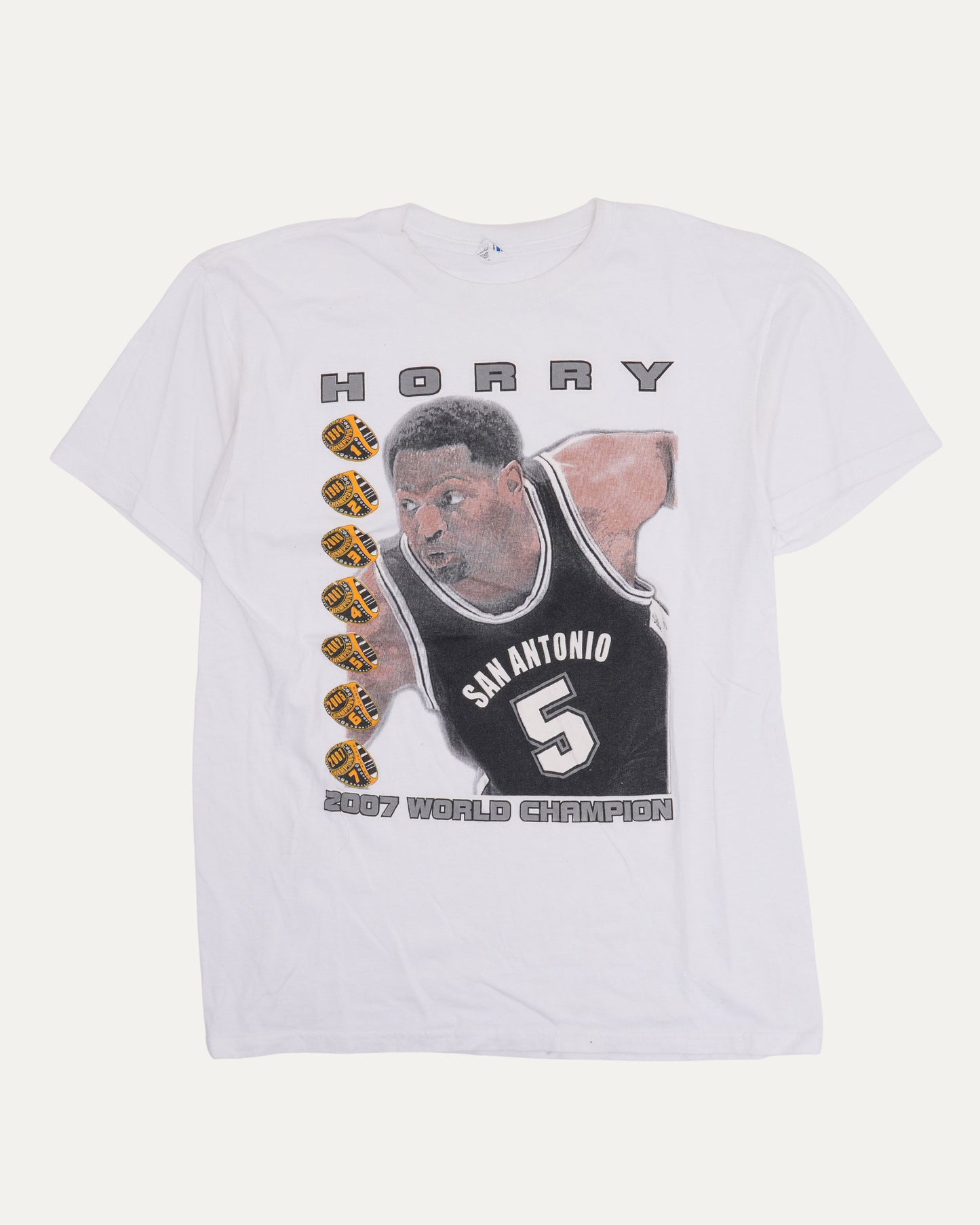 Robert Horry 2007 NBA Title T-Shirt