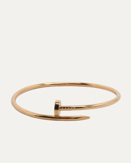 Gold Nail Bracelet