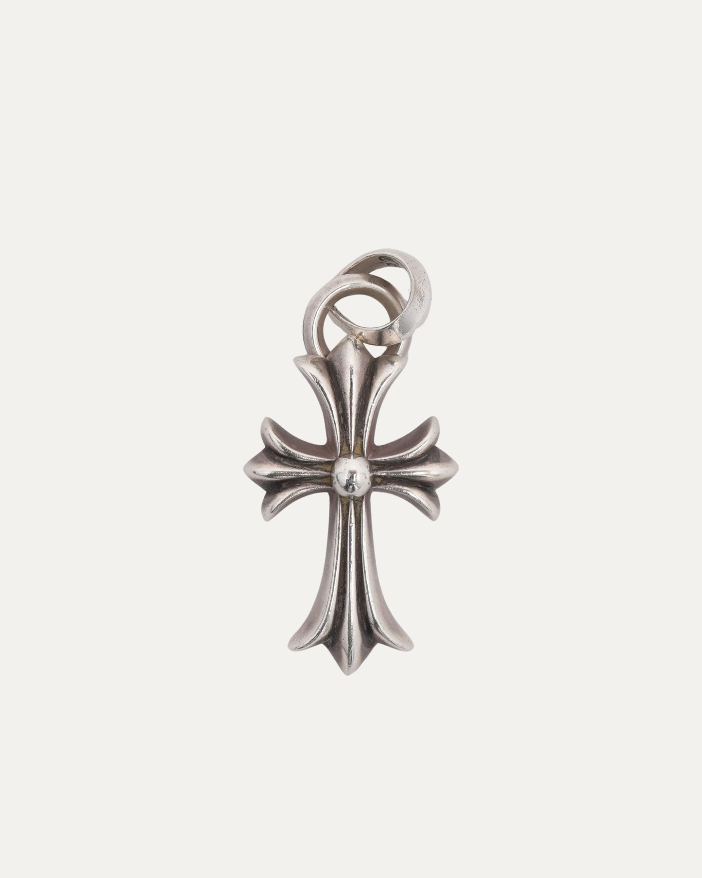 Silver Cross Pendant with Bale