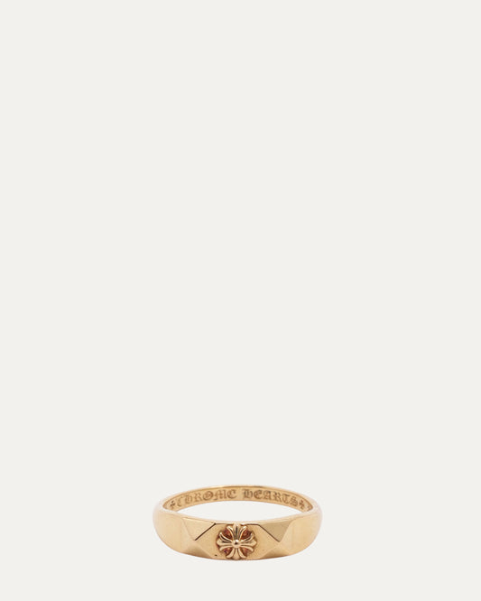 22k Gold Tiny Plus Cross Ring