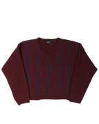 AW22 V-Neck Chain Sweater