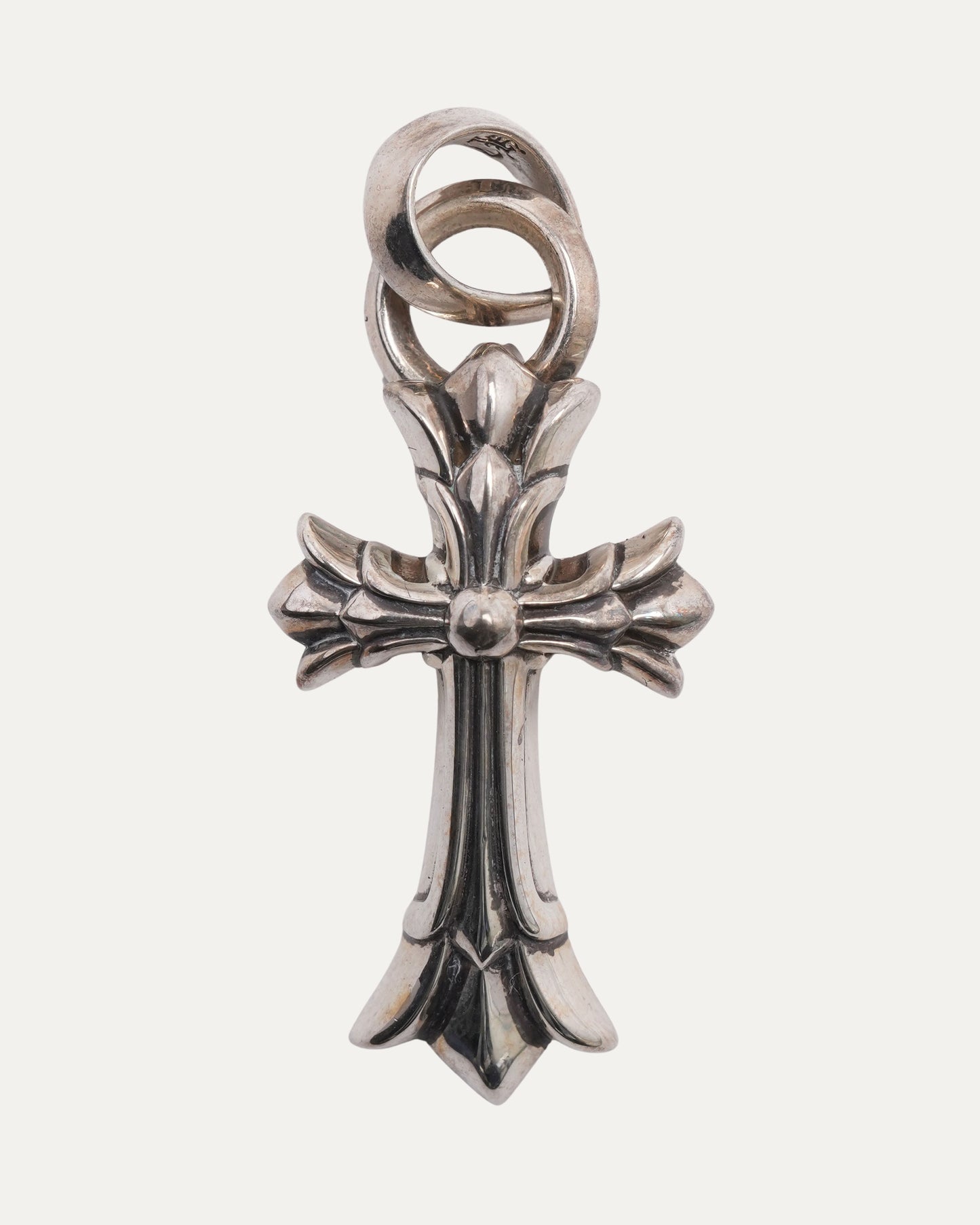 Double Cross Pendant with Bale