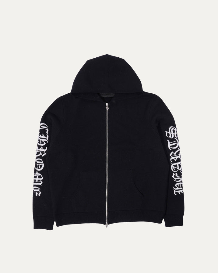 Cashmere Zip Up Hoodie