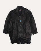 Leather Trench Coat