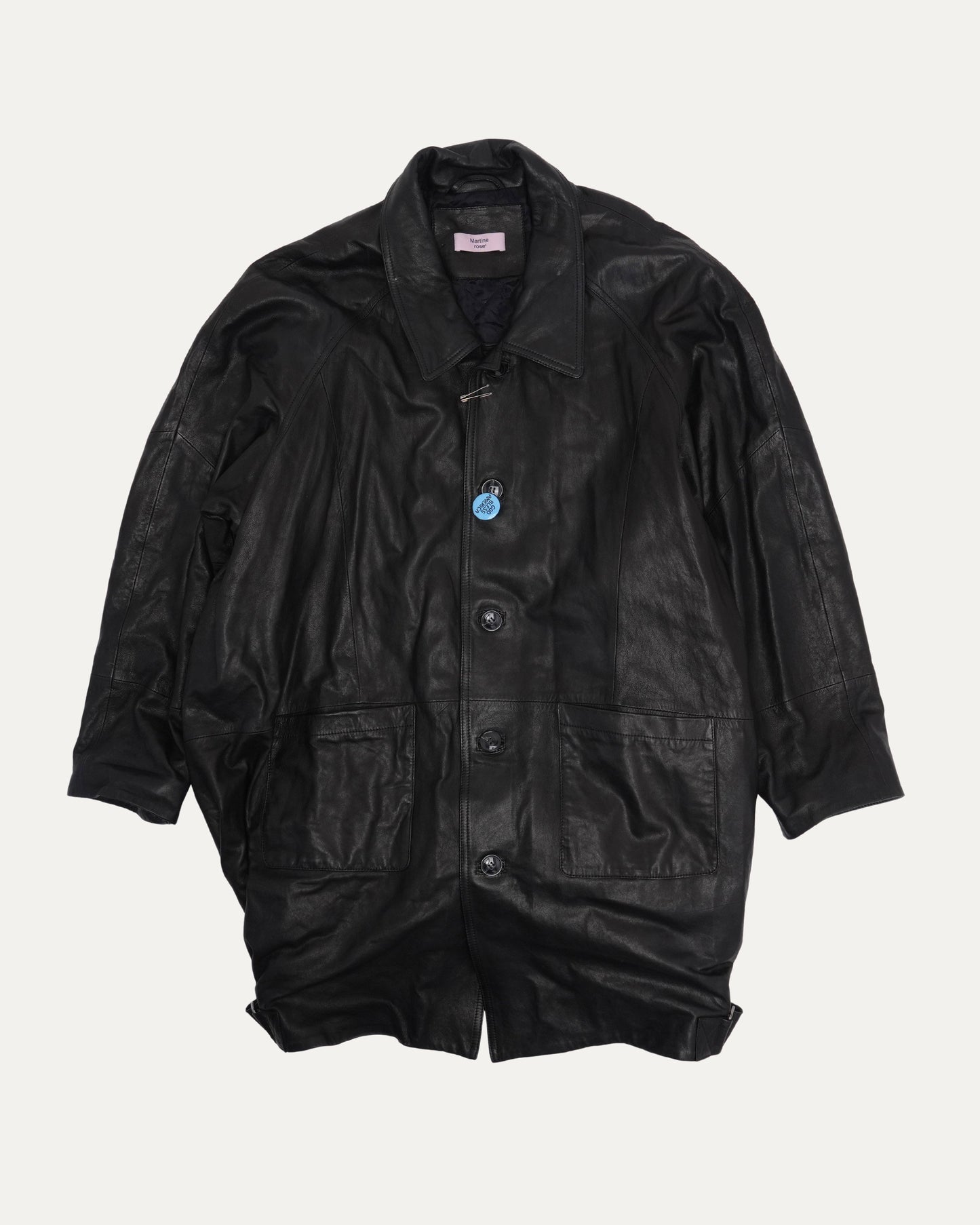 Leather Trench Coat