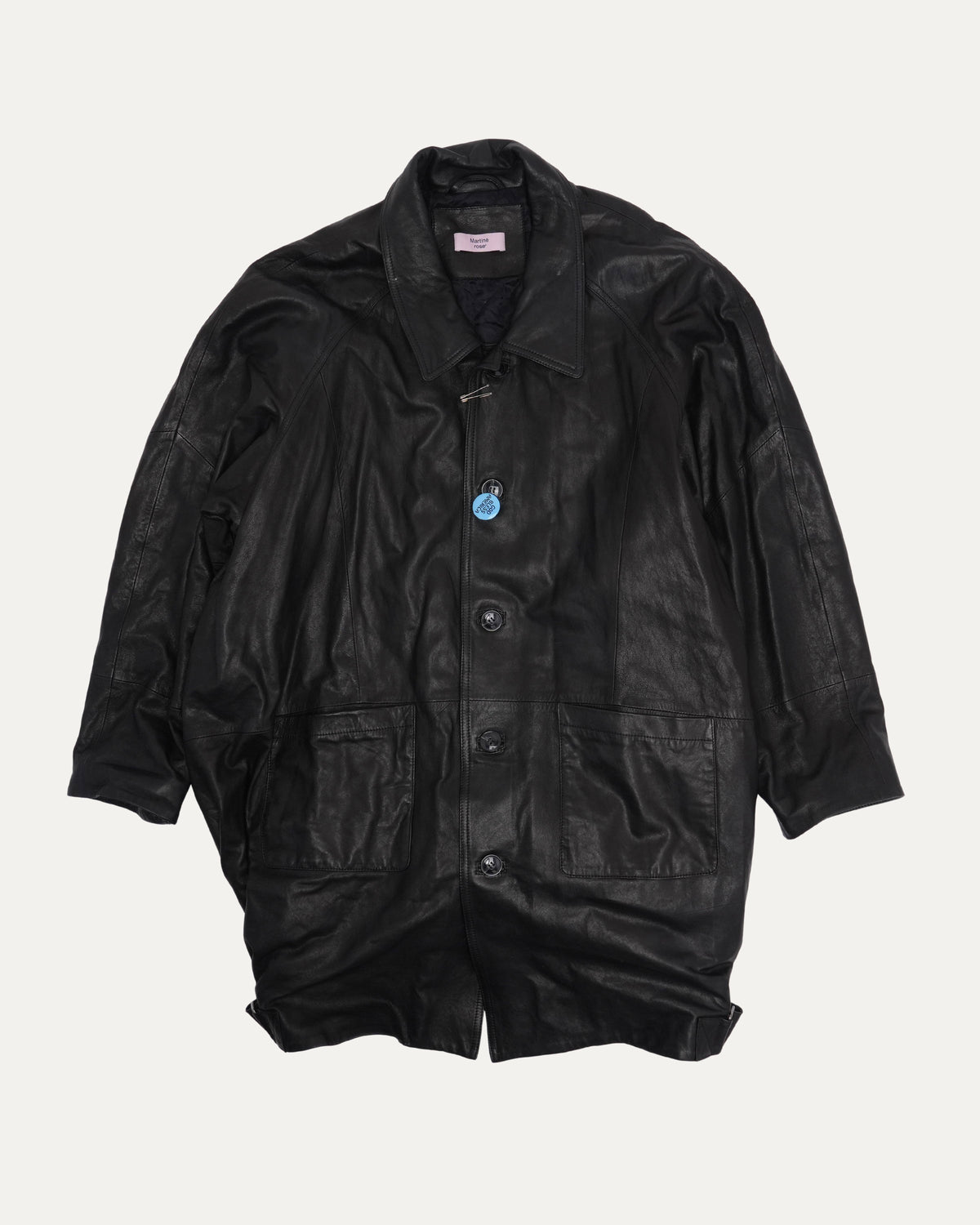 Leather Trench Coat