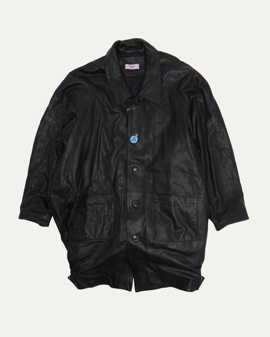 Leather Trench Coat