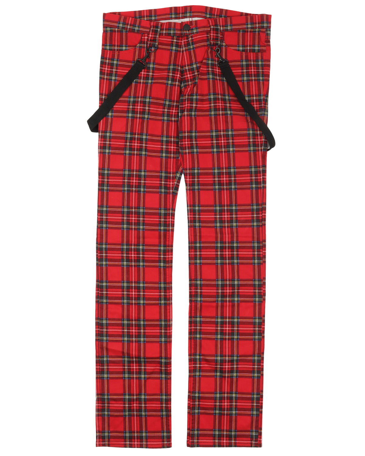 Plaid Bondage Pants