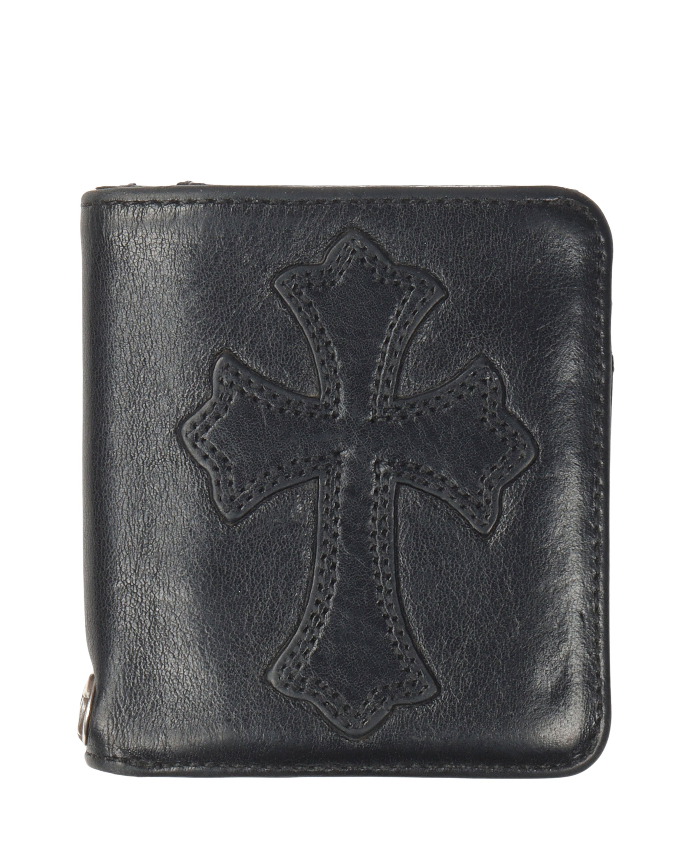 Chrome Hearts Leather Cross Patch Bifold Patch Wallet – Justin Reed