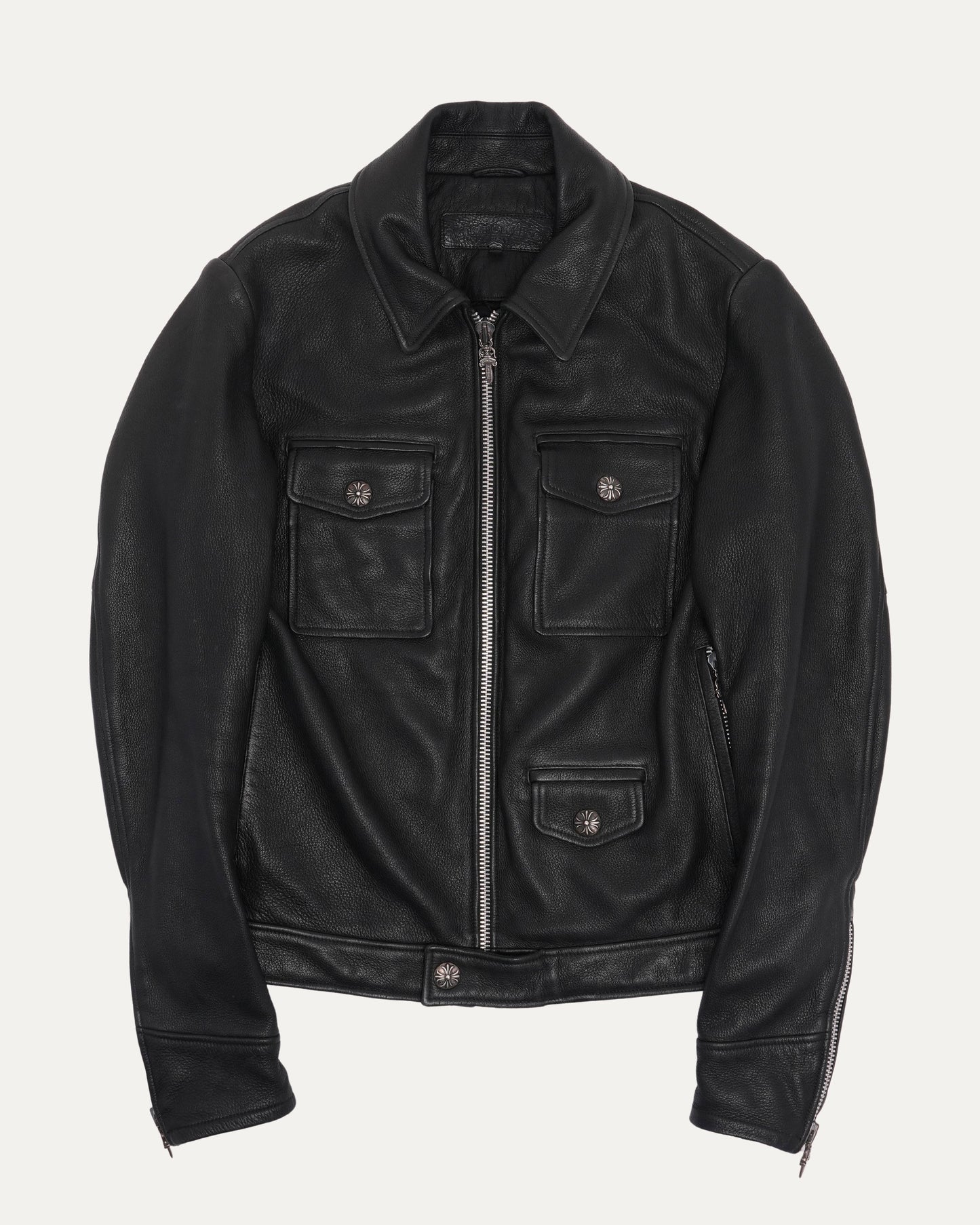 Leather Work Jacket