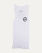 Horseshoe Logo Ribbed Tank Top