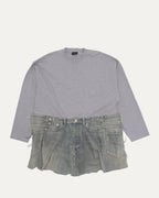 Jeans Hybrid Long Sleeve T-Shirt