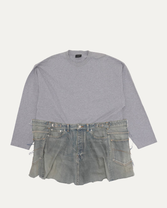 Jeans Hybrid Long Sleeve T-Shirt